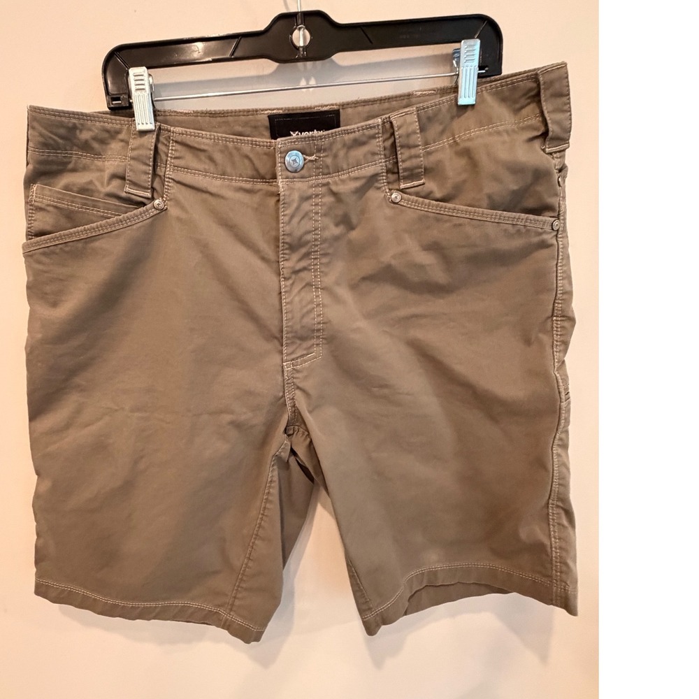 Vertx Mens Tactical Shorts Khaki Tan VTX1211 Size 36 Outdoor Cargo Work Utility